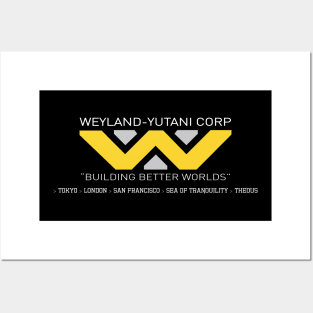 Weyland Yutani - Locations Posters and Art